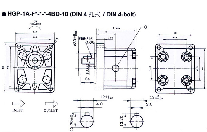 Gear pumps